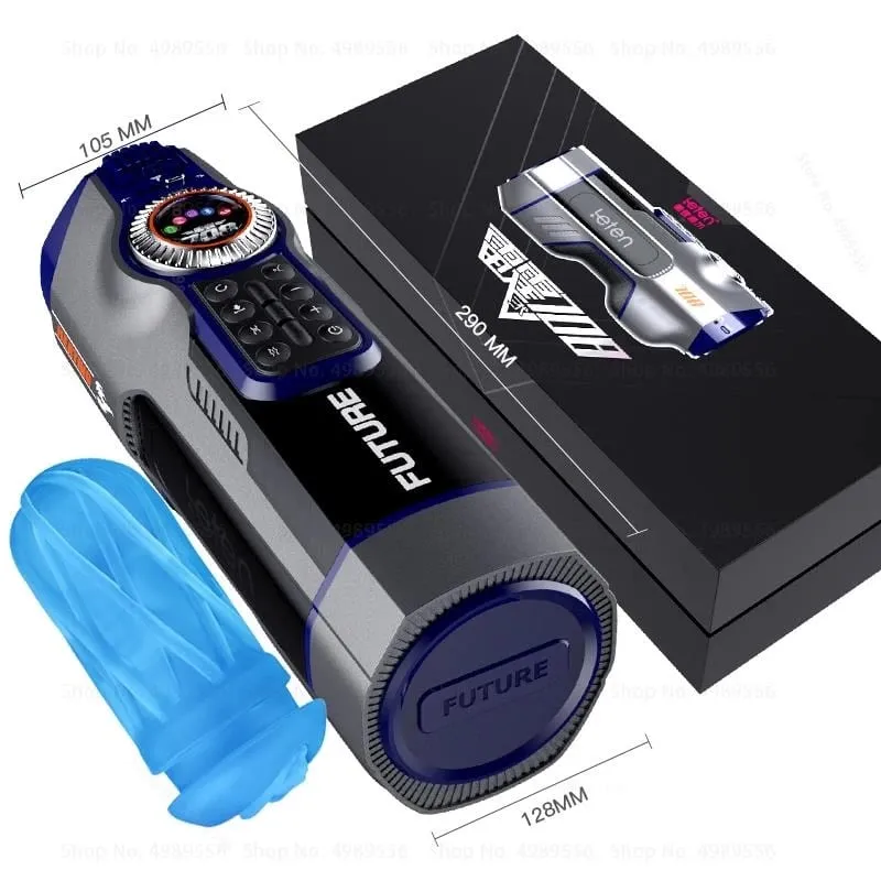 18+ Male Masturbator Automatic Rotating Vibrating Penis Pump Thrusting Licking Sex Machine Stroker Pocket Pussy Sex Toys for Men