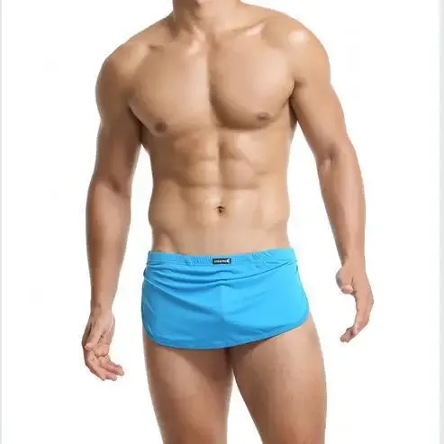 Front and rear independent two-piece silky pajama pants wholesale and foreign trade agency men's home underwear — image 7