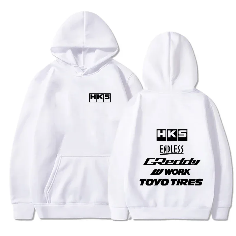 2025 Men Fashion Cool Hoodie Japan JDM Modified Car HKS ENDLESS Hoody Men Women Vintage Casual Sweatshirt Long Sleeve Pullovers