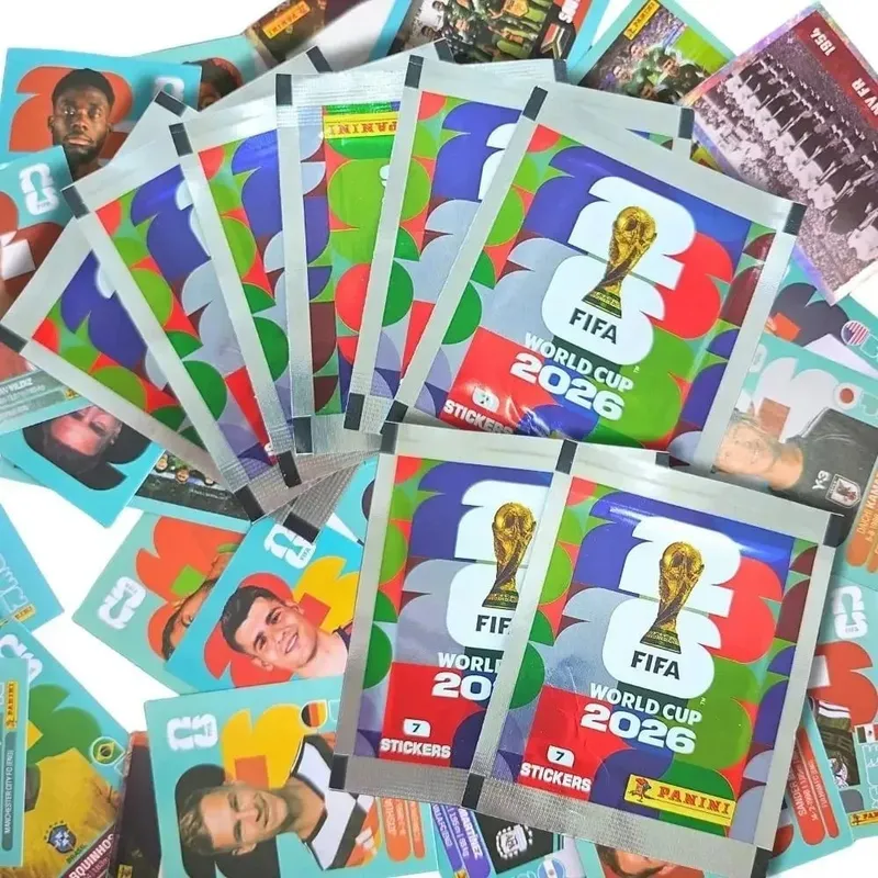Hot Genuine Panini 2026 World Cup stickers random star players fun Card Games premium collectibles loved by football fans。
