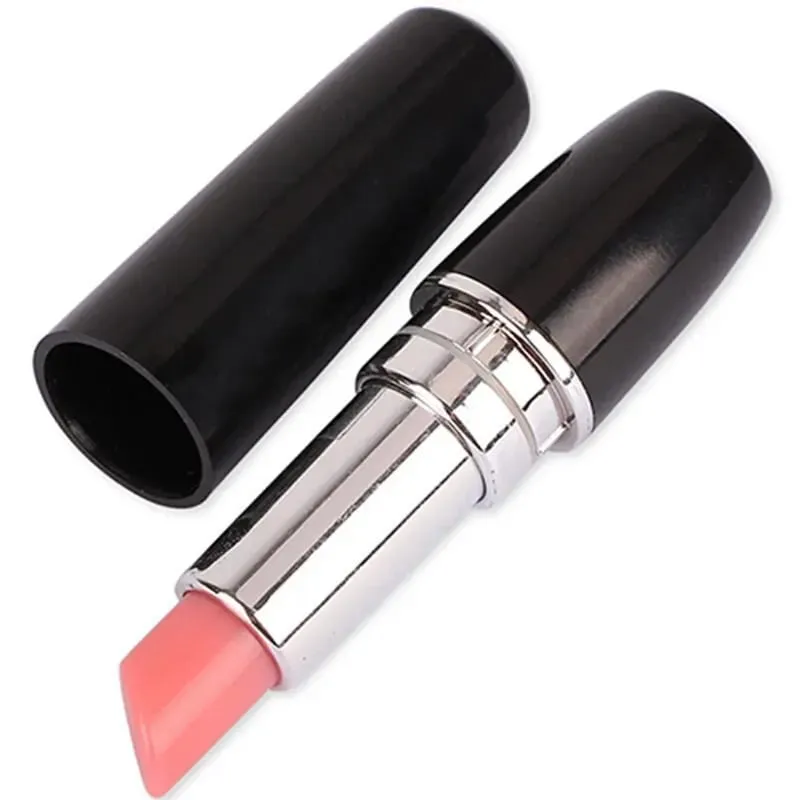 1 Uds. Mini lápiz labial Multicolor discreto Vibe estimulador de clítoris punto G vibrador masturbador Mini juguetes sexuales para mujeres