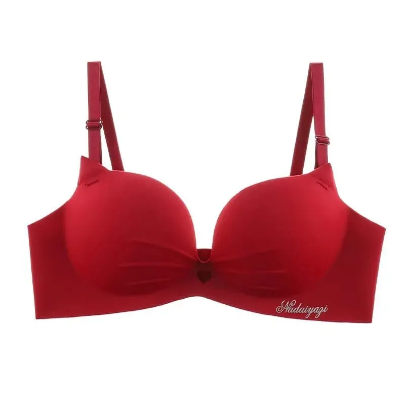 Sexy Hollow Out Bras for Women Lingerie Seamless Wireless Push Up Bra Bralette Comfortable Brassiere Female Underwear Intimates — image 8