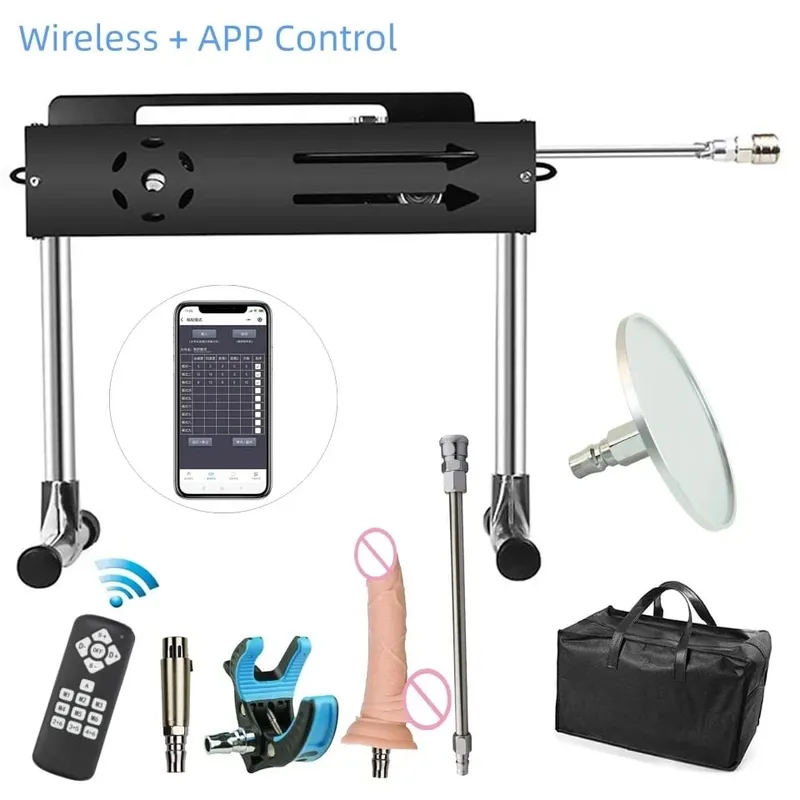 200W Powerful Sex Machine Quite & Intelligent Love Machine Dildos for Women and Men Long Strokes 1-15cm Sex Machine
