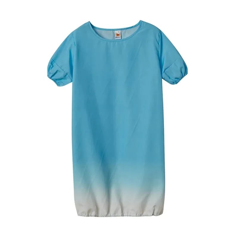 2026 Europe and America's New Large-sized Women's Clothing New Casual Gradient Dress