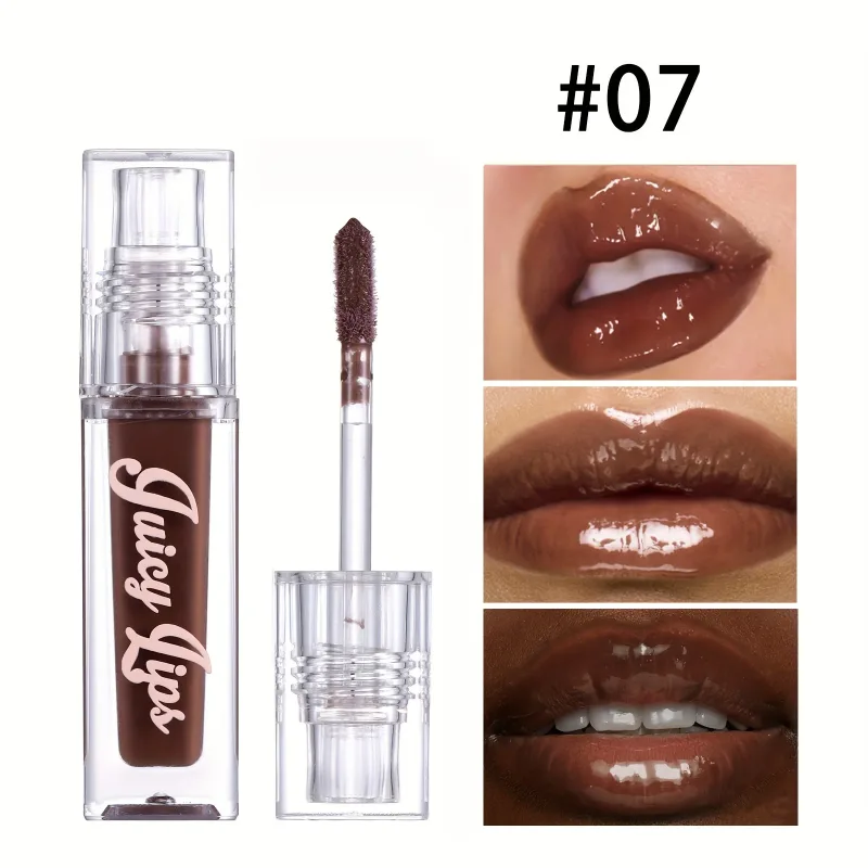 Óleo labial hidratante Crystal - brilho preenchedor e hidratante com tons coloridos para todos os tipos de pele