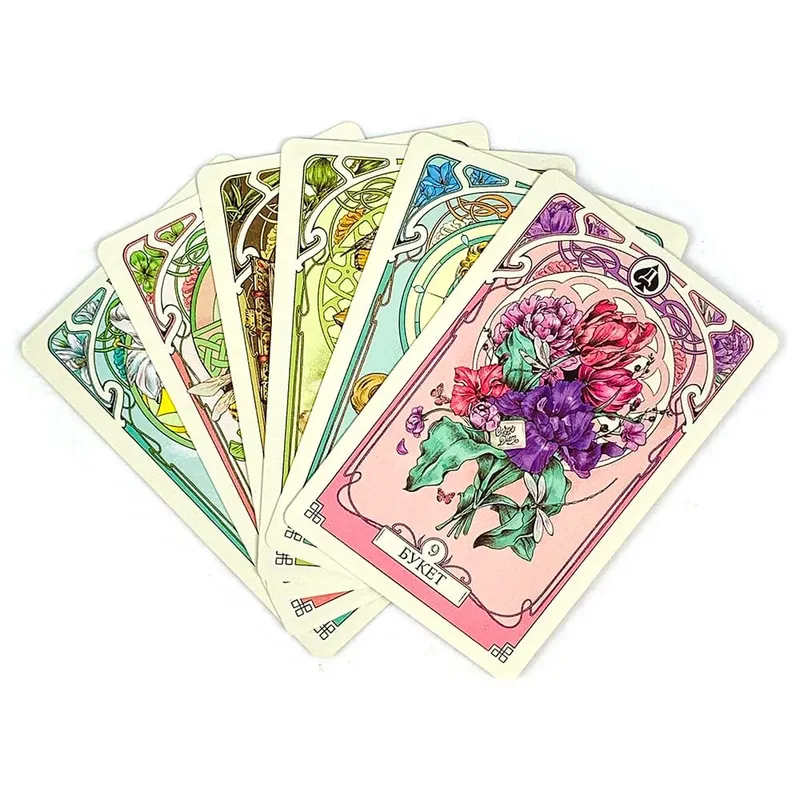 New Oracle Cards A 37 Deck Russian Version Board Playing Games Oracle Cards For Family and Friends Party Holiday Games