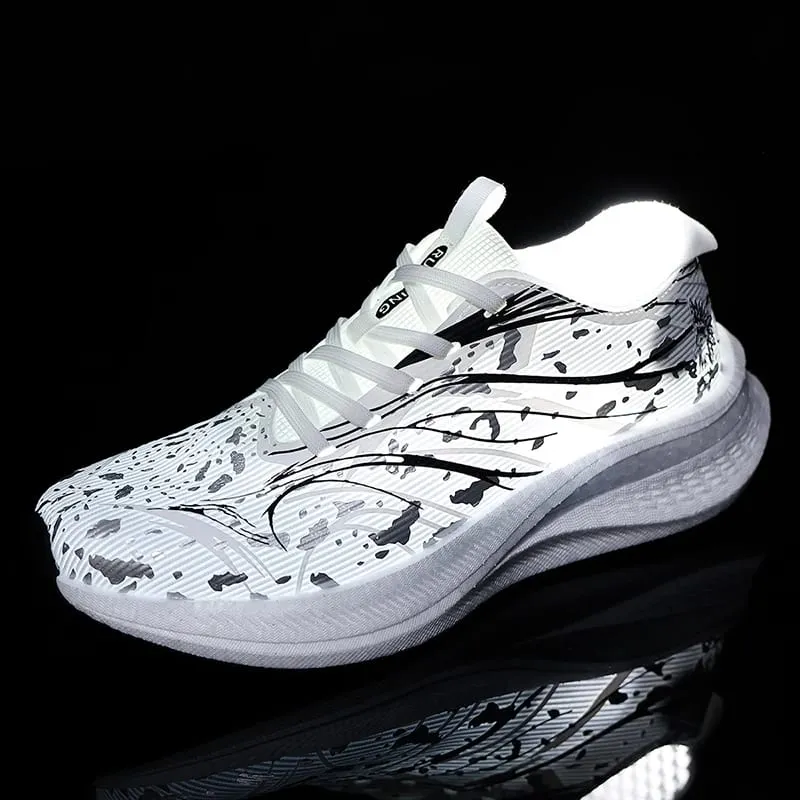 Men Comfort Lightweight Mesh Athletic Sneakers Autumn Shock Absorb Breathable Running Shoes for Women Workout Walking Gym Sports