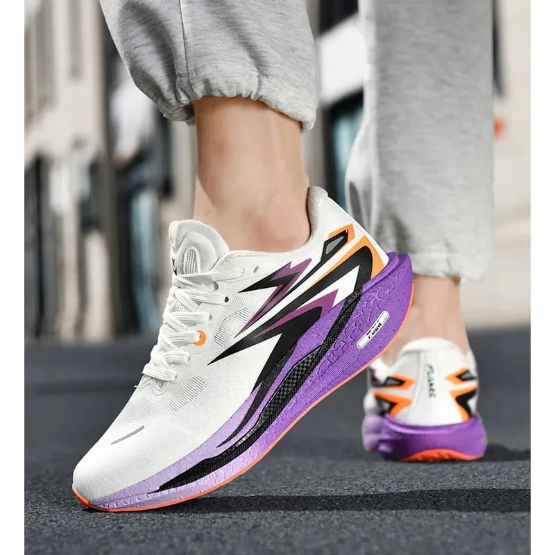 New Running Shoes Men Casual Carbon Board Marathon Sports Breathable Lightweight Women's Comfortable Athletic Antiskid Sneakers — image 7