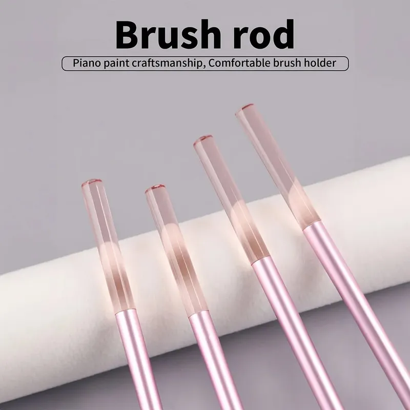 A Set of 13 Professional Makeup Brushes - Foundation Brush Eyeshadow Brush Eyebrow Brush Blending Brush Highlighter Brush C