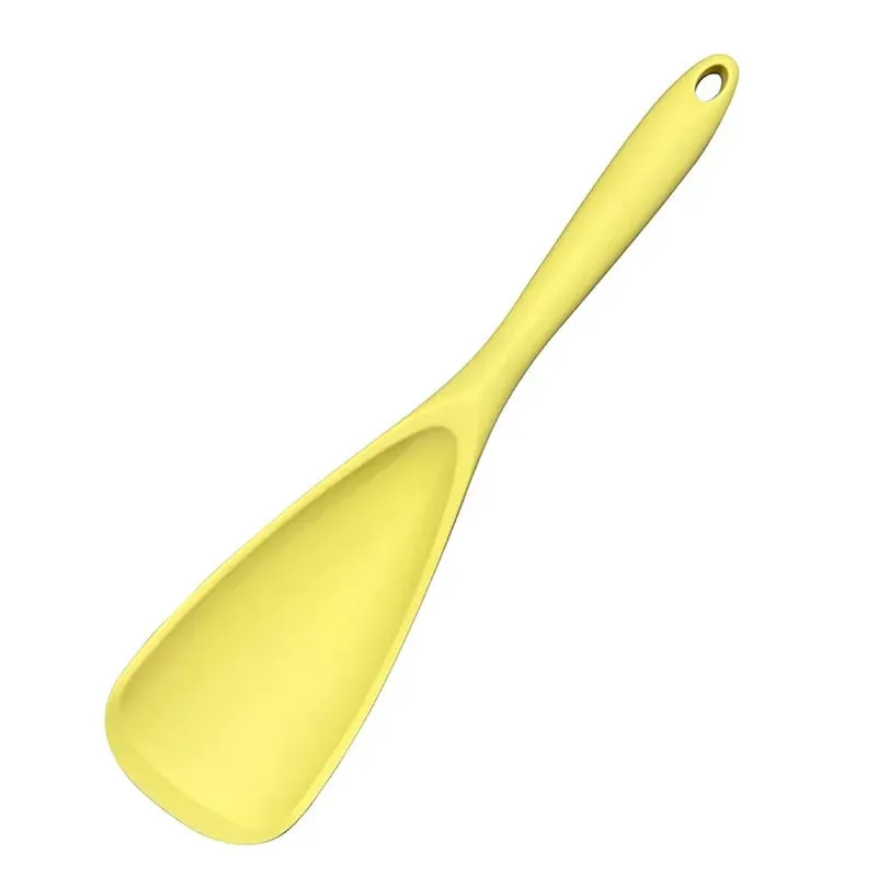All-in-one silicone duckbill spatula heat-resistant cooking spoon salad server ice scoop and multi-functional spatula