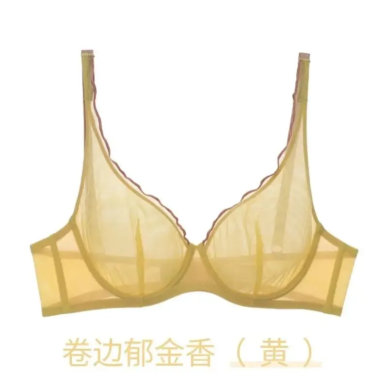Womens Non Padded Lingerie Set Push Up Bra Full Cup Lightweight Summer Push Up Bra for Women Ultra Thin Support Bra Best Seller — image 10