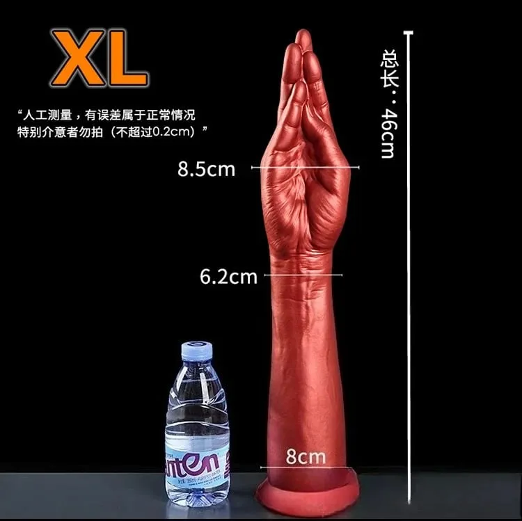 46cm Fist Hand Anal Plug Arm Dildo Vaginal Butt Dilator Deep Stimulator Anus Expander Big Dildo Masturbator Adult Anal Sex Toys