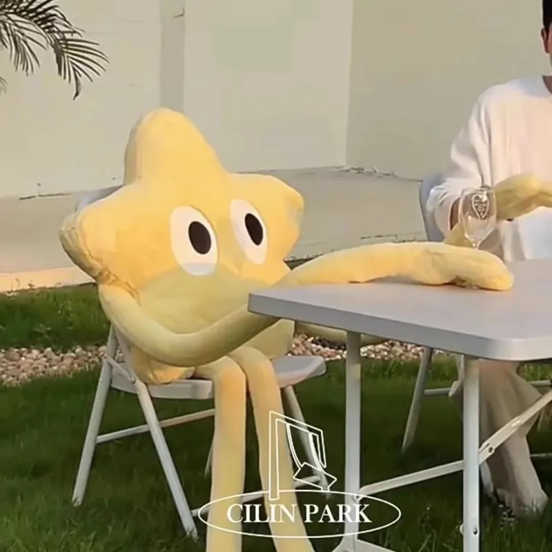 New 110cm Star Plush Pillow Plush Soft Stuffed Cushion Throw Pillow Gift