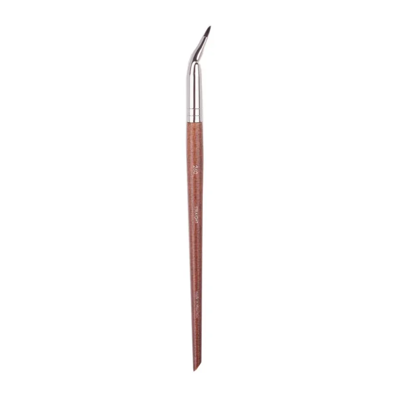 1Pc Bent Liner Makeup Brushes Eyeliner Detail Eye Liner Precision Cosmetic Tools.