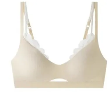 Sexy Push Up Sports Bra & Panties Set Wireless T-shirt Bra for Large Small Bust Plus Size Anti Sagging Seamless Workout Bralette