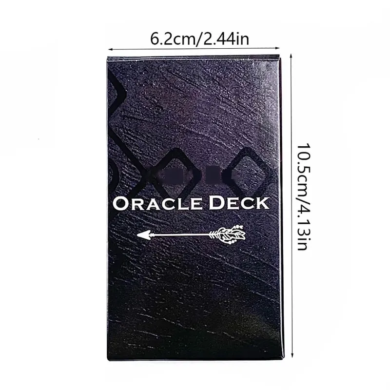 Hot-selling Oracle Deck 26 Cards Illuminate Your Life and Manifest Transformation Cards Game Mysterious Divination Board Game