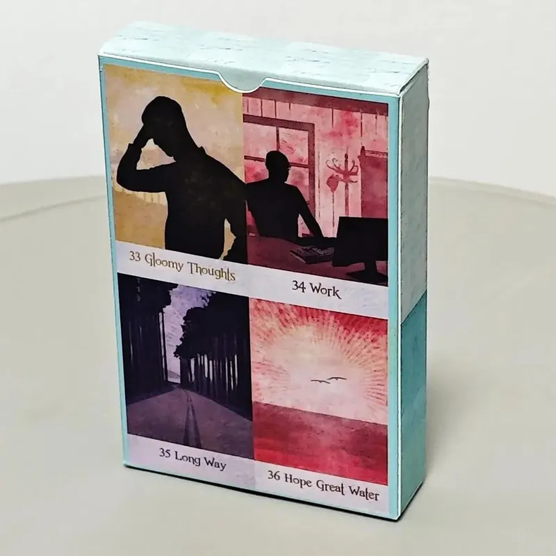 Rainbow Kipper Deck Tradition and Contemporary Art Merge 38 Pcs Kipper Cards 9*6cm — image 7