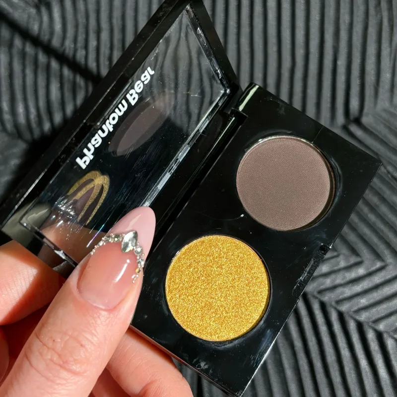 Phantom Bear Mini Dual Finish Eyeshadow Multi Shades for Daily Party Smoky Eye Makeup — image 12