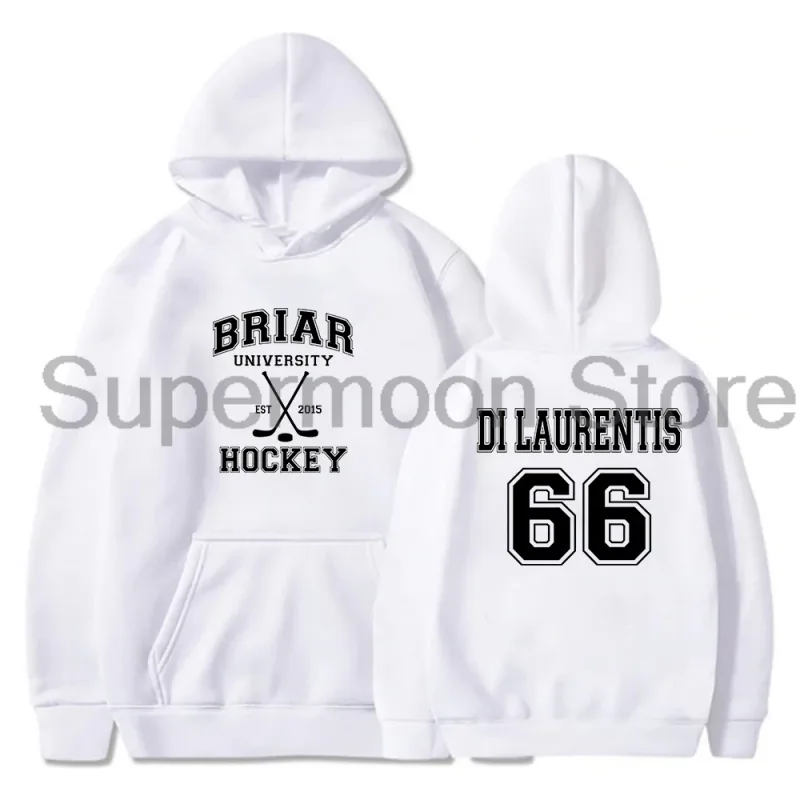 Off Campus Briar University Team Hoodie Unisex Long Sleeve Streetwear Women Men Hooded Sweatshirts
