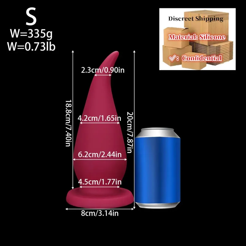 Silicone Large Anal Plug Big Butt Plug Dildo Anal Dilator Ass plug Masturbator Adult Sex Toys 18 For Men Women Gay Sex Shop 성인용품