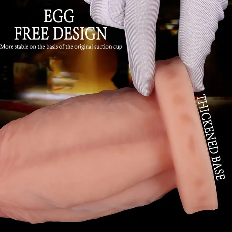 Nový realistický velký obrovský tlustý anální dildo anální kolík obří velký měkký silikonový anální kolík Expander Tréninkové sexuální hračky pro dospělé pro ženy