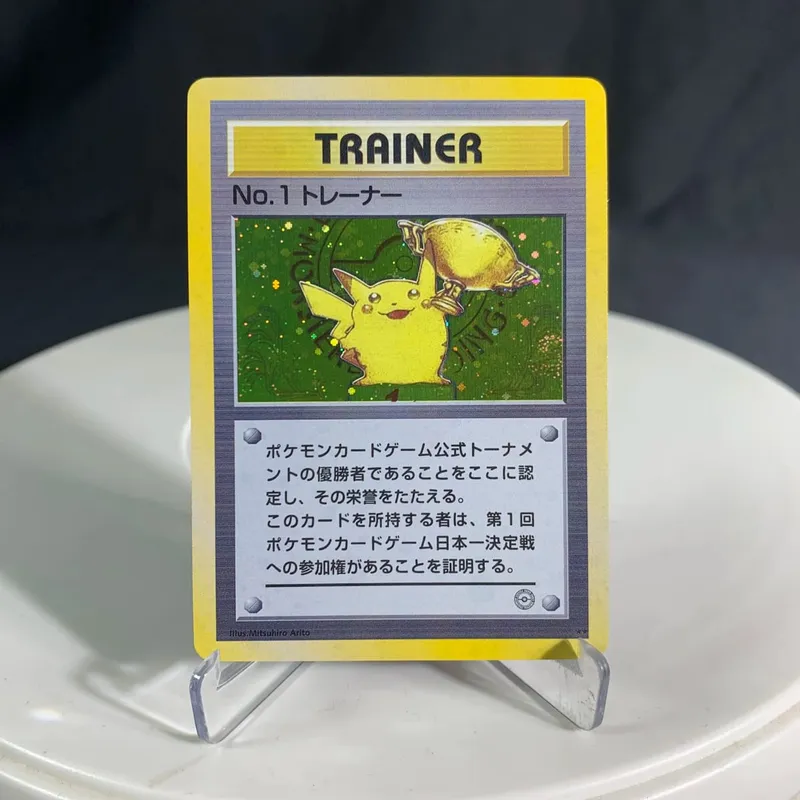 PKM Proxy Cards Japanese Rocket Neo Era Lugia e-Series Era Charizard Pikachu Illustrator Classic Holographic PTCG Collection Toy