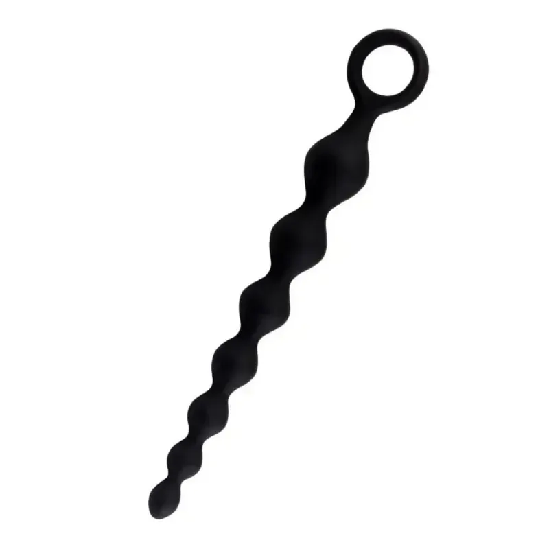 20CM Silicone Anal Beads Prostate Stimulator Ball Butt Plug With Pull Ring Adult Sex Toy for Women Men Couples Gay Flirt Product