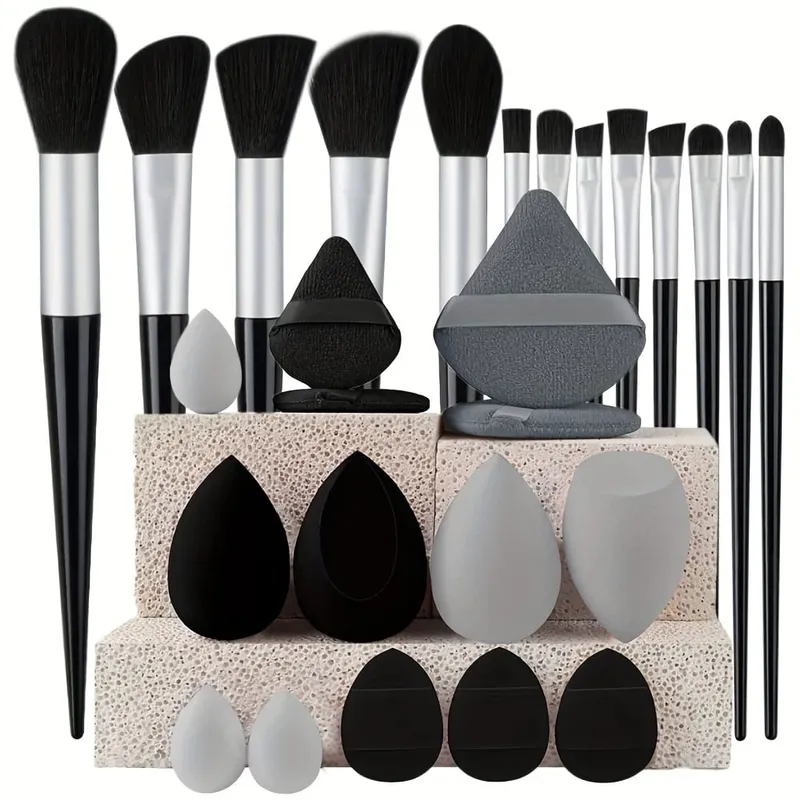Makeup Brushes 8-29Pcs Makeup Kit Professional Women Cosmetic Soft Powder Brush Eyeshadow Foundation Full Set Travel Beauty Tool