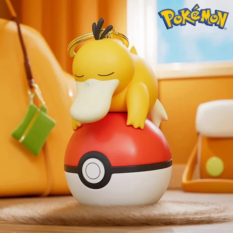 Pokemon mignon brillant série charme PokeBall porte-clés modèle poupée Pikachu Tiplup Bulbasaur figurine d'action dessin animé sac accessoire cadeau
