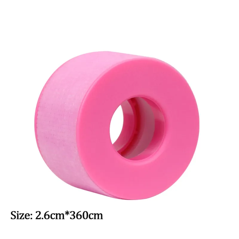 New10pcs Non-woven Silicone Gel Eyelash Tape Breathable Sensitive Resistant Microporous Eyelash Extension Color Tape Makeup Tool