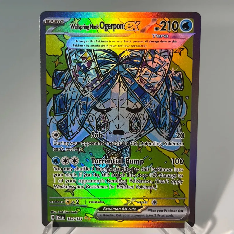 Prismatic Evolutions PKM Cards PTCG5-A GX Rainbow Umbreon Sylveon Leafeon ex Rare Collection Battle Toys Gifts for Hobbies