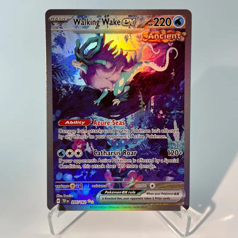 Pokémon 151 PKM Cards PTCG3-D Bulbasaur Squirt Rainbow Gengar ex Holographic Ex GX Rare Collection Battle Toys Gifts for Hobbies
