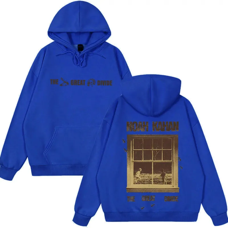 Noah Kahan The Great Divide Tour 2026 Graphic Hoodie Men Women Fashion Pullover Loose Casual Hip-hop High Quality Sweatshirts