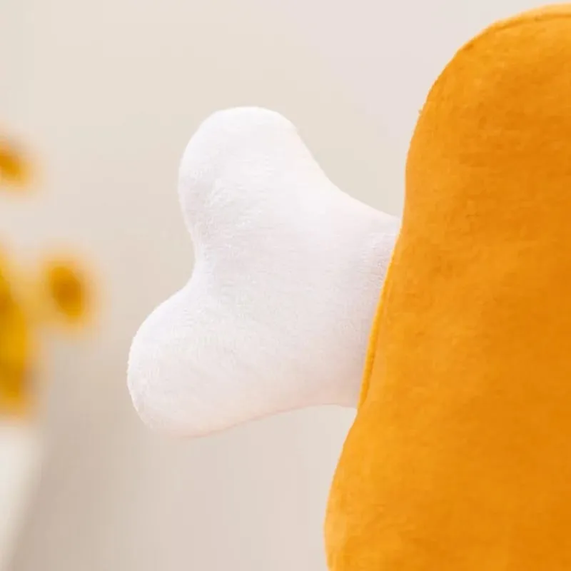 Almohada de hueso de felpa con forma de hueso de 40cm, divertida almohada para siesta en el escritorio de carne, muñeco suave de peluche para dormir, cojín para sofá, decoración de habitación — image 6