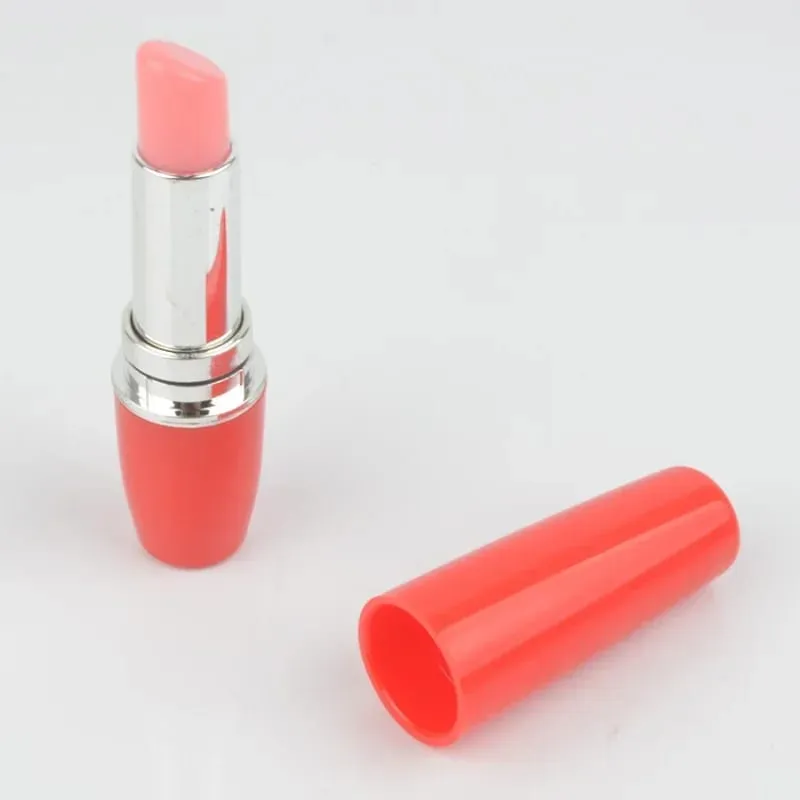 1 Uds. Mini lápiz labial Multicolor discreto Vibe estimulador de clítoris punto G vibrador masturbador Mini juguetes sexuales para mujeres