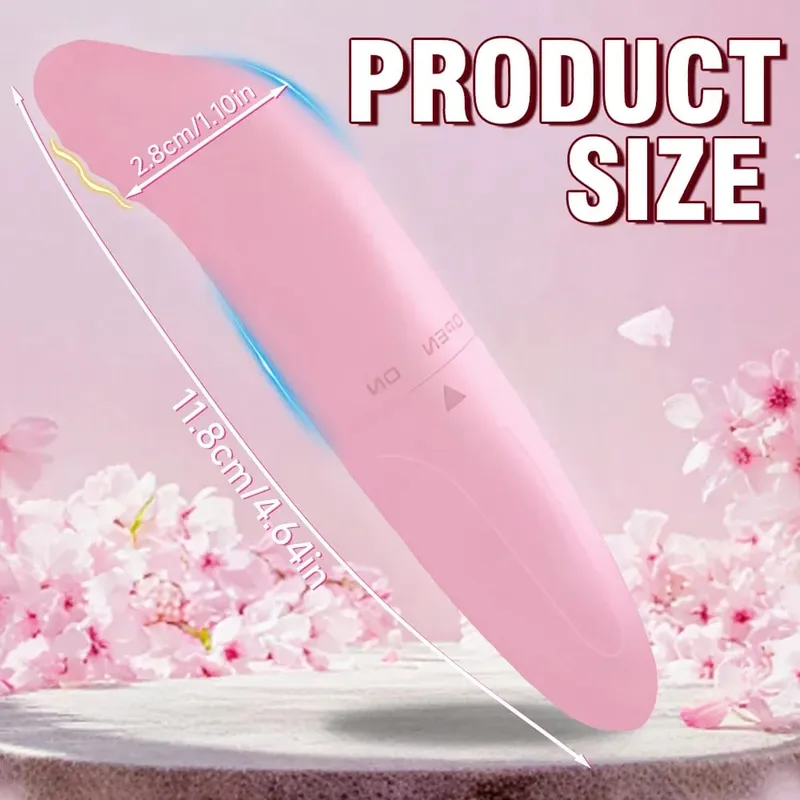 Mini Bullet Vibrator for Women Vagina Stimulator G Spot Clitoris Nipple Vibrating Massager Clitoral Dildo Sex Toys for Couples