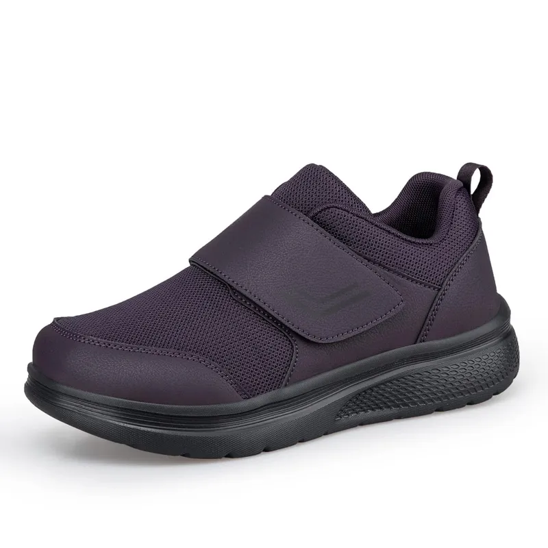 Extra Wide Men's Orthopedic Diabetic Shoes for Elderly Orthopedics Feet Swollen Adjustable Easy Top Walking Shoes Sneakers
