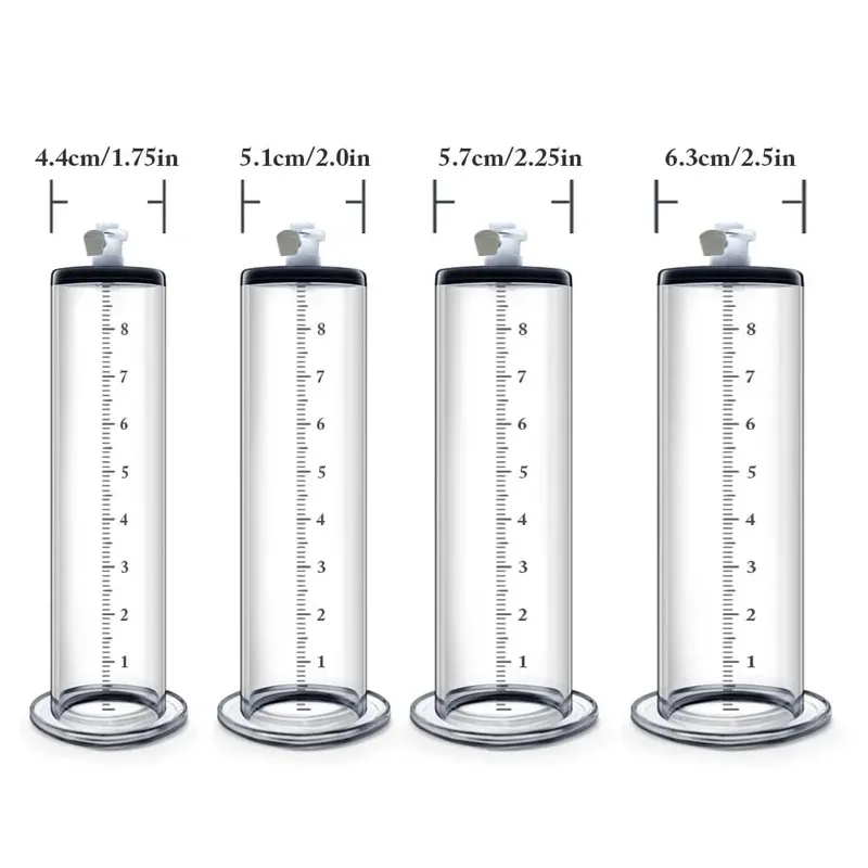 Manual Penis Pump Acrylic Penis Enlarger Sex Toy For Men Vacuum Pump Male Masturbation Penis Extender Trainer Adults Sex Product