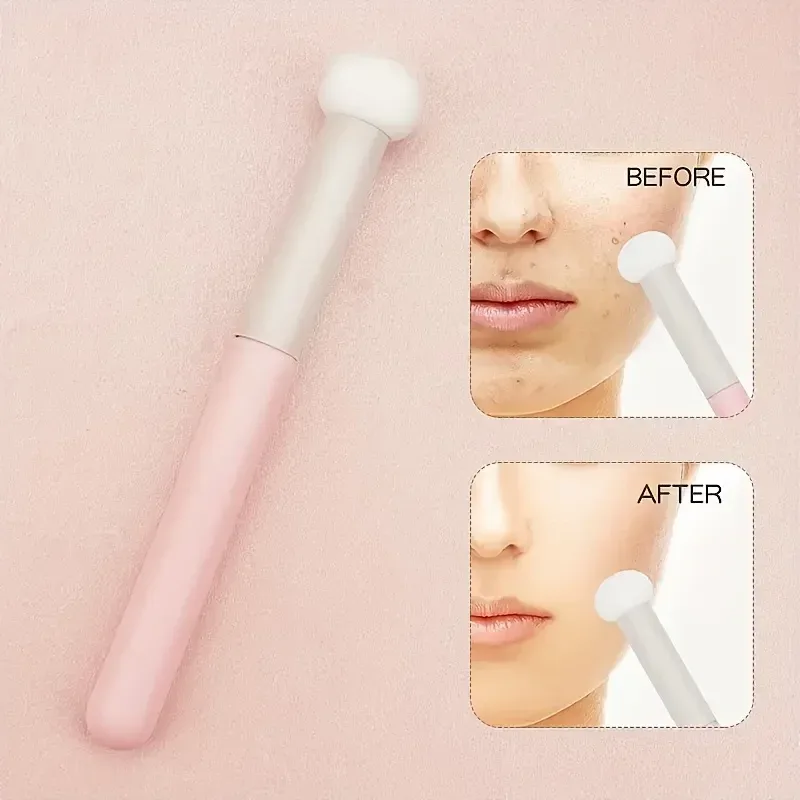 1/3PCS Sponge Makeup Brushes Mushroom Head Soft Concealer Brush Dry Wet Dual Purpose Multi Purpose Contour Lips Brush Cosmetics