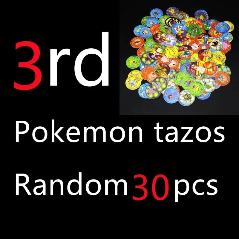 1st/2nd/3rd Edition Ash Ketchum Starter Tap Collection Card For Poke mon Tazos Album Trainer Round Pogs Cheetos Chipitaps — image 6