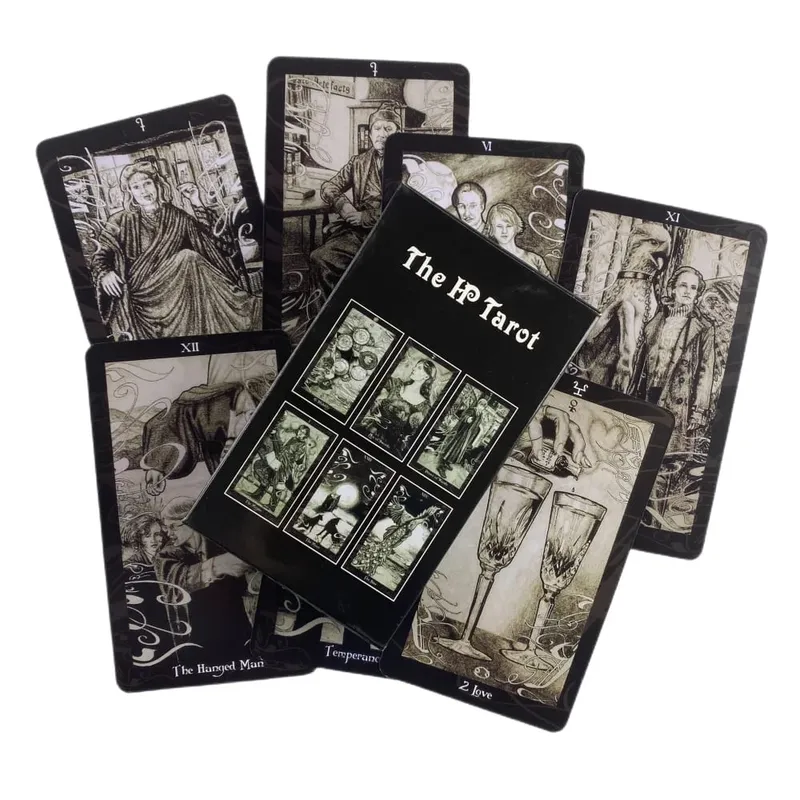 The HP Tarot 78 Tarot Deck Original Tarot Cards For Beginners And Light Seer's Tarot Divination Tools The Rider Tarot Deck