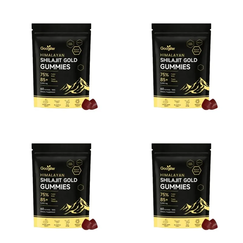 Himalayan Shilajit Gold 60 Gummies Minerals Formula Supports Energy Boost & Body Vitality Natural Nutritional Dietary Supplement — image 9
