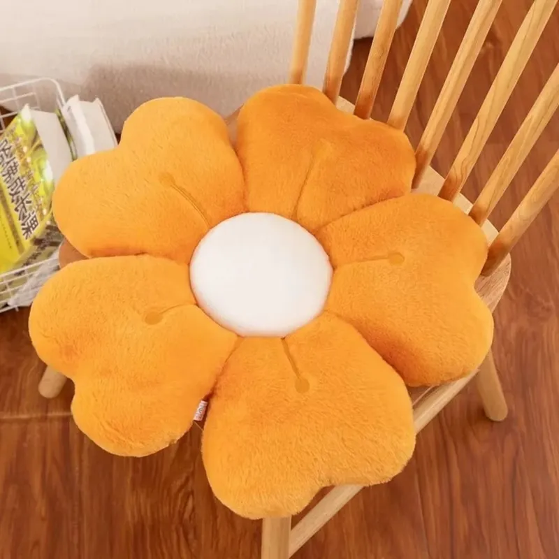 Soft Flower-Shaped Throw Pillow Cute Mattress Comfortable Sofa Decor Cushion Floor Cushion Chair Cushion Gift