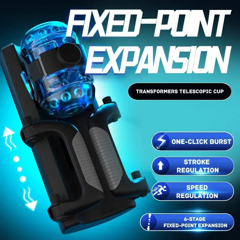 2026Thrusting High Speed Male Masturbator Machine Automatic Telescopic Vagina Masturbation Cup Sex Toy for Men
