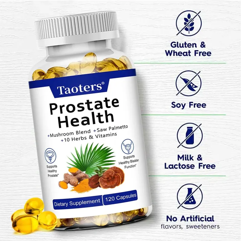 Saw Palmetto Prostate Support - Maintain Urinary Tract Health Reduce Frequent Urination Promote Hair Growth Immune Support — image 5