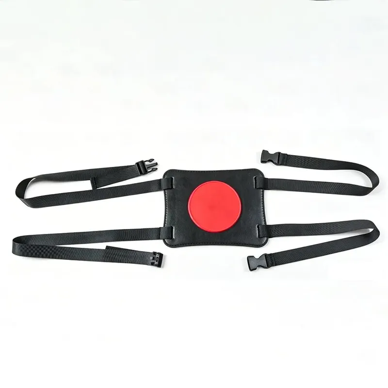 Hands Free Dildo Chair Mount - Silicone Suction Cup Strap-On with Adjustable Straps for Riding Pleasure & Couples Play
