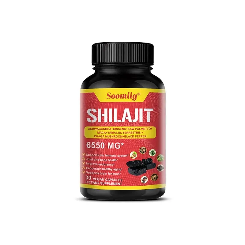 Original Shilajit Supplement - Supports for Muscle Strength & Immunity Enhance Men Performance Endurance for Adult