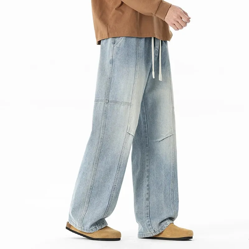 2026 Autumn and Winter Jeans Trend Loose Straight Casual Y2K Long Pants