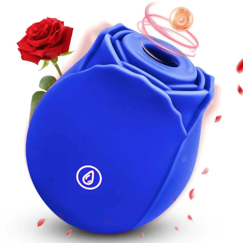 New Sucking Vibrator Rose Sex Toy 10 Irresistible Modes Clitoral Sucker Nipple Stimulation Toy Female Vibrator Couple Sex Toy