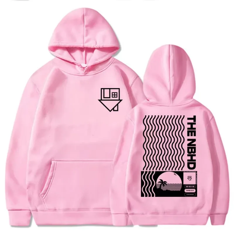 Album Wiped Out Printing Hoodies NBHD The Neighbourhood Band Sweatshirts LongSleeve Hooded Pullovers environmental protection